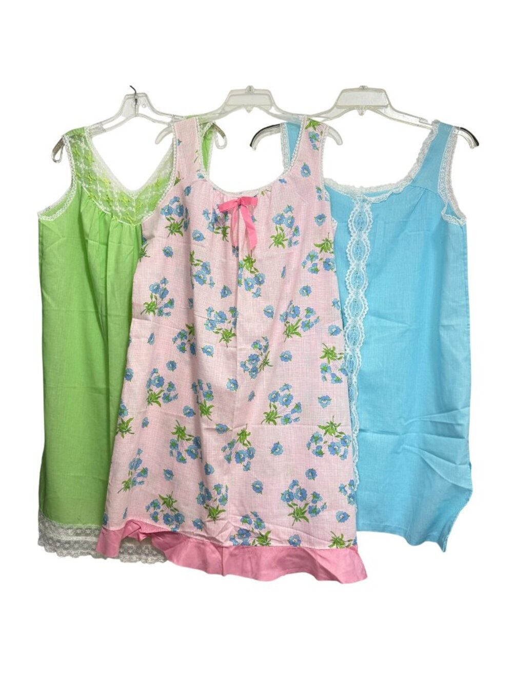 Vintage Night Gowns Lot of 3 Sears and Other Size 38-40